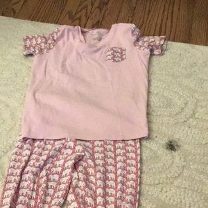 Roller Rabbit girls pjs.